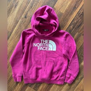 The North Face Kids Pink Hoodie M (10)